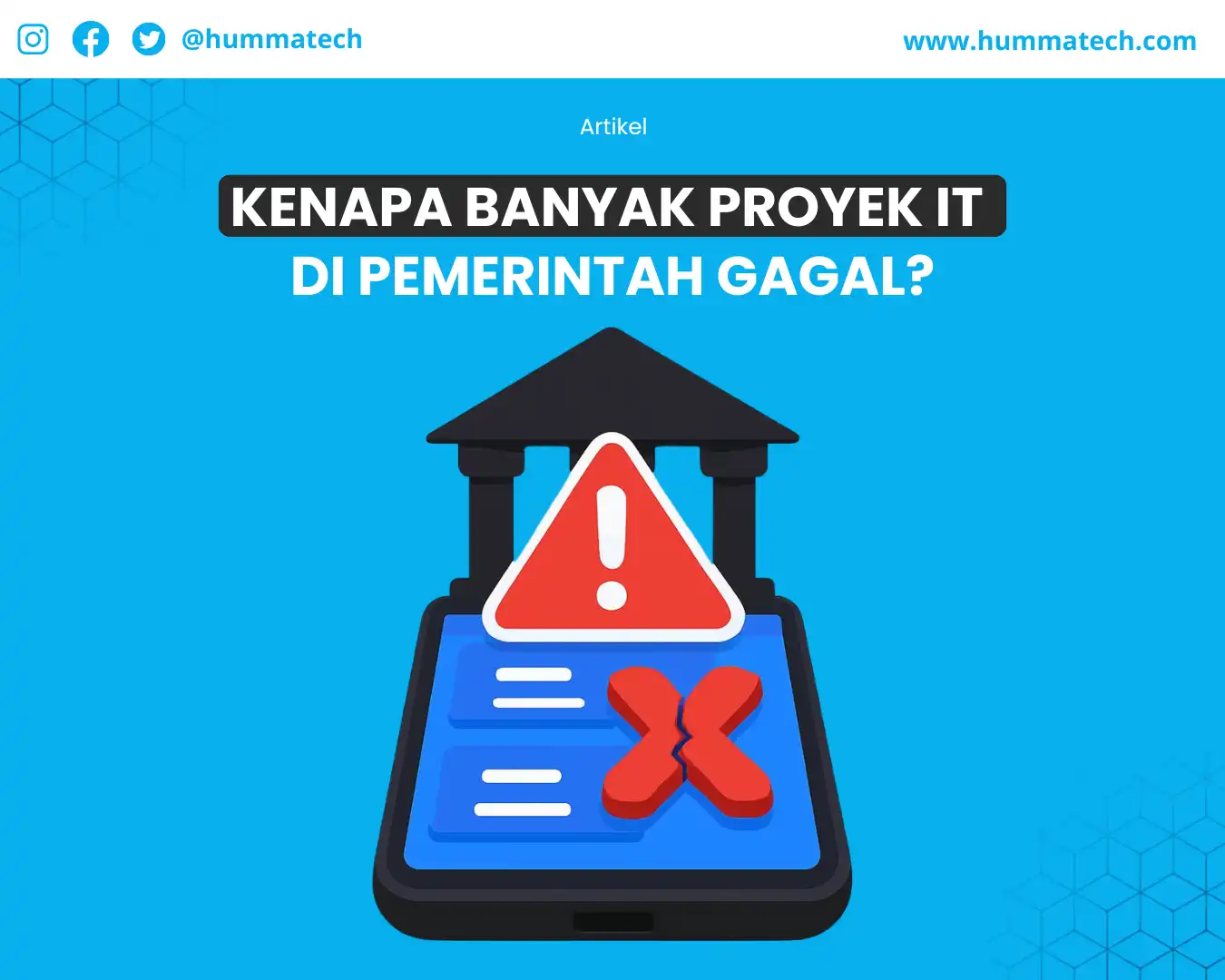 Kenapa Banyak Proyek IT di Pemerintah Gagal?